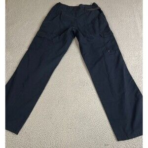 Elbeco Pants Mens 36R x  26 Blue Wool EMT Medical Military Pockets Uniform